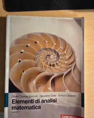 "Elementi di analisi matematica " Bozzari Dore Obr