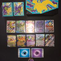 Pokémon, lotto da 10 carte ascesa eroica + accesso