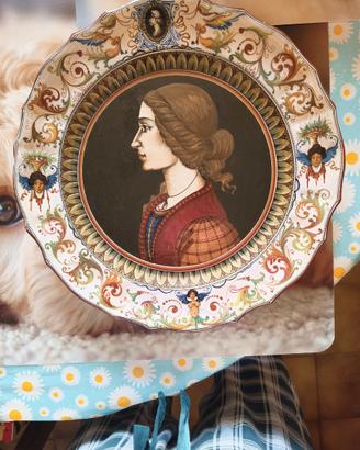 Piatti in ceramica decorati Faenza anno 1928-1930