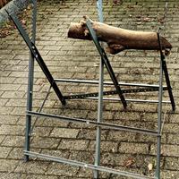 Supporto per taglio legna