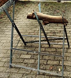 Supporto per taglio legna