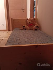 struttura letto in legno per bambini 