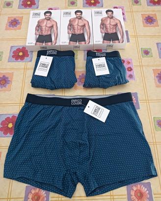 Pezzi 3, Boxer uomo Enrico Coveri,cotone, Taglia 7