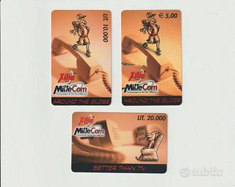 Schede telefoniche Xilia MilleCom (3)