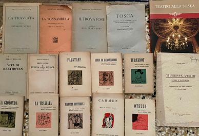 16 Libretti d'opera Vintage