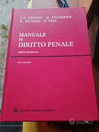 libro manuale di diritto penale 