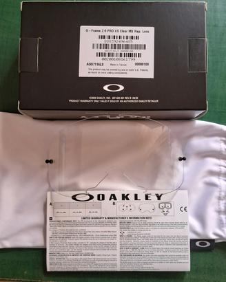 Lente maschera Oakley O-Frame