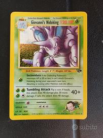 Carta Pokemon Giovanni's Nidoking