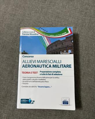 Libri Nissolino per concorsi Aeronautica Militare