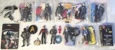 Star Trek vintage action figures Playmates