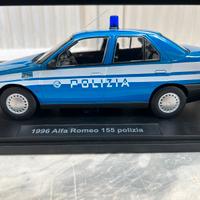 Alfa Romeo 155 1996 Polizia 1:18 Triple9 1/18