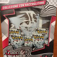 Pokemon collezione con raccoglitore Fuoco Bianco