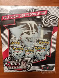 Pokemon collezione con raccoglitore Fuoco Bianco