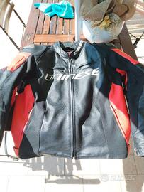 GIACCA IN PELLE RACING 3 DAinese
