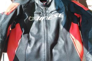 GIACCA IN PELLE RACING 3 DAinese