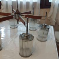 LAMPADARIO STILE SVEDESE ANNI 60/70