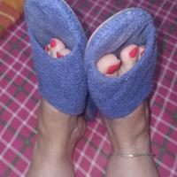 ciabatte spugna viola