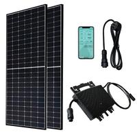 Kit Fotovoltaico plug and Play da balcone 800W