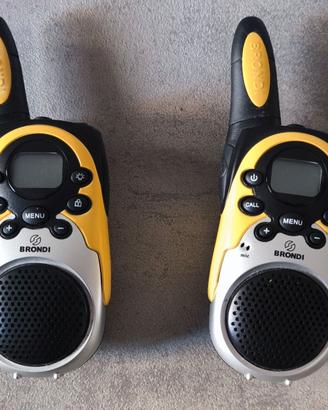 Coppia Walkie Talkie Brondi, Ricetrasmittenti