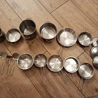 pentole, coperchi, mestoli e scolapasta alluminio 