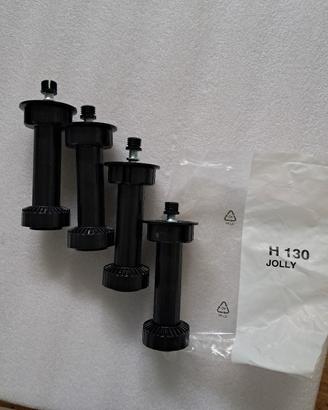 Piedi regolabili per mobile da cucina h.13 cm