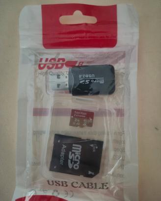 microsd 2 tera con kit
