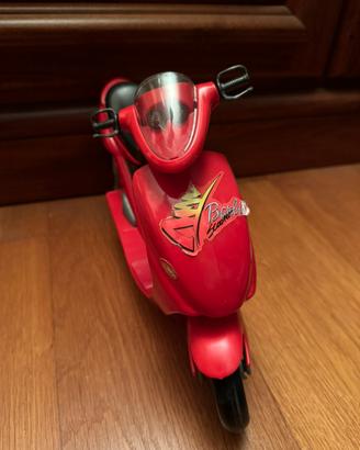 BARBIE MOTO SCOOTER ROSSO - MATTEL 1999