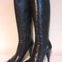 Stivali donna in pelle