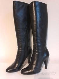 Stivali donna in pelle