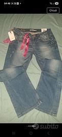 jeans fornarina anni 2000 vita bassa 