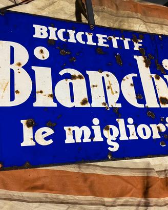 Insegna in metallo biciclettebianchi le migliori