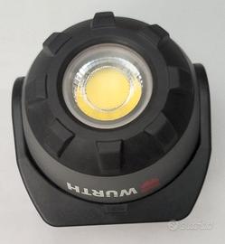 WURTH Potente Lampada ricaricabile USB con BT WURT