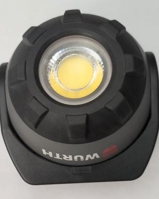 WURTH Potente Lampada ricaricabile USB con BT WURT