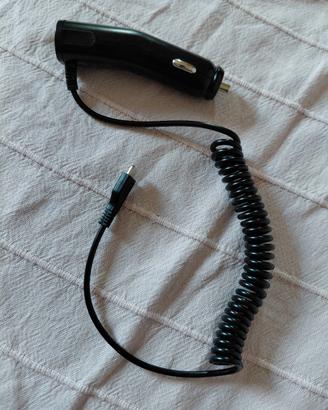 Caricabatterie auto cellulare Micro-USB di tipo B