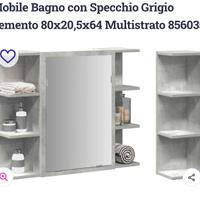 Mobile Bagno con  specchio 