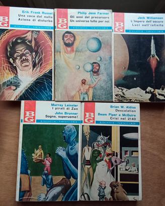 Fantascienza 5 volumi BIGALASSIA a 2,50 euro l'uno