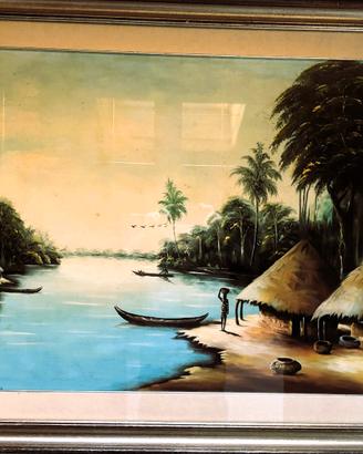 Quadro originale cultura africana