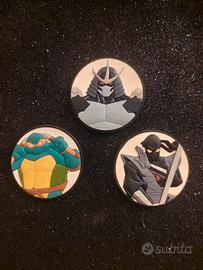 3 magneti serie animata delle Tartarughe Ninja 