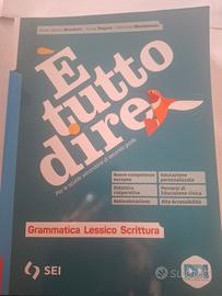 libro grammatica  è tutto dire 