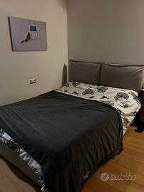 Letto una piazza e mezza imbottito con contenitore