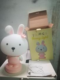 lampada bambina bunny light