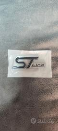 ST Line logo Adesivo in acciaio 