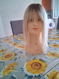 parrucca di capelli veri