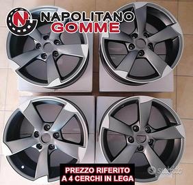 Cerchi Audi Rotor 17 pollici A3 A4 A6 Q3 Q2