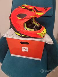 Casco cross/enduro Kappa Orange