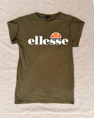 T-shirt Ellesse verde taglia S