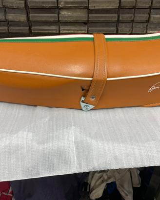 Sella vespa primavera  50/90/125 tricolore marrone