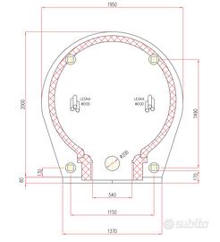 Forno a legna MAM 160