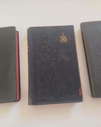 3 piccoli libri di preghiere  