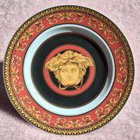 Versace Rosenthal collez. Medusa piatto porcellana